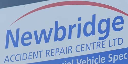 Newbridge Accident Repair Centre Ltd sign